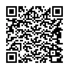 QR-код для номера телефона +14842000282