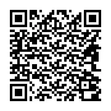 QR код за телефонен номер +14842000303