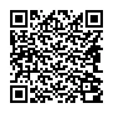 QR Code สำหรับหมายเลขโทรศัพท์ +14842000306