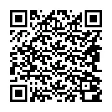 Kod QR dla numeru telefonu +14842000312