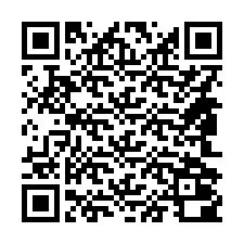 QR kód a telefonszámhoz +14842000319