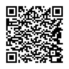 Codice QR per il numero di telefono +14842000335