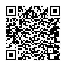 QR-kood telefoninumbri jaoks +14842000417