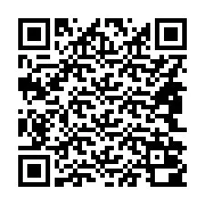 Código QR para número de telefone +14842000423