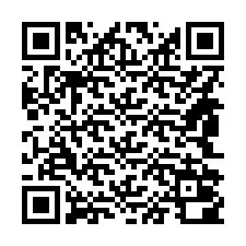 Código QR para número de telefone +14842000425