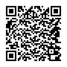 QR kód a telefonszámhoz +14842000439