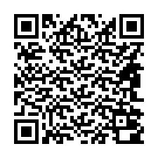 Kod QR dla numeru telefonu +14842000453