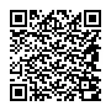 QR-koodi puhelinnumerolle +14842000470