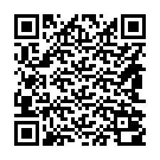 Código QR para número de telefone +14842000491