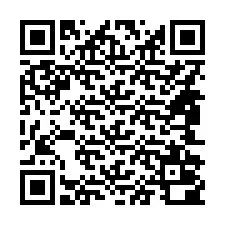 Codice QR per il numero di telefono +14842000583