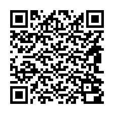 QR-koodi puhelinnumerolle +14842000650