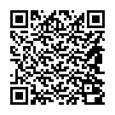 Código QR para número de teléfono +14842000671