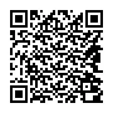 QR-koodi puhelinnumerolle +14842000729