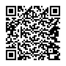 QR kód a telefonszámhoz +14842000737