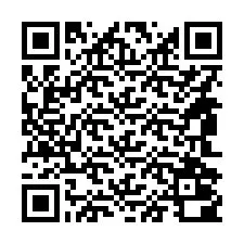 QR-koodi puhelinnumerolle +14842000750