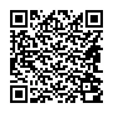 QR-koodi puhelinnumerolle +14842000757