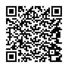 QR Code สำหรับหมายเลขโทรศัพท์ +14842000780