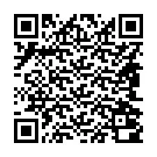 QR-koodi puhelinnumerolle +14842000786