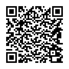Codice QR per il numero di telefono +14842000791