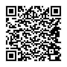 QR код за телефонен номер +14842000797