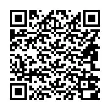 QR-kood telefoninumbri jaoks +14842000807