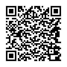 QR-code voor telefoonnummer +14842000824