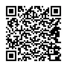 Código QR para número de telefone +14842000827