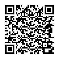 QR Code สำหรับหมายเลขโทรศัพท์ +14842000828