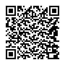 Código QR para número de telefone +14842000835