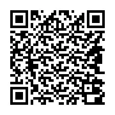 Codice QR per il numero di telefono +14842000838