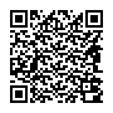 Codice QR per il numero di telefono +14842000842