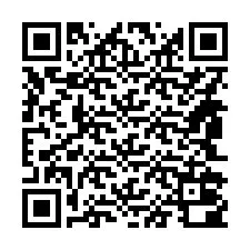 QR-code voor telefoonnummer +14842000865