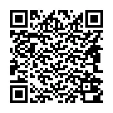 Codice QR per il numero di telefono +14842000902