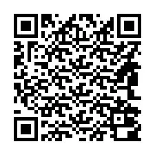 QR-code voor telefoonnummer +14842000905