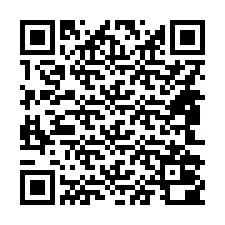 QR kód a telefonszámhoz +14842000913