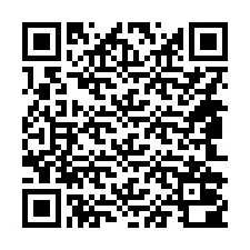 QR kód a telefonszámhoz +14842000918