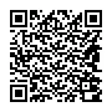 QR-код для номера телефона +14842000935