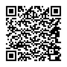 QR-kood telefoninumbri jaoks +14842000943