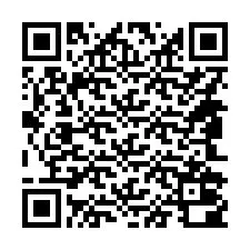 QR-kood telefoninumbri jaoks +14842000948