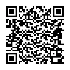 QR-код для номера телефона +14842000957