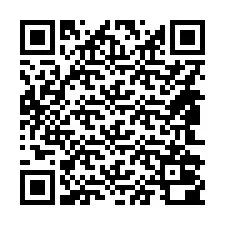 QR kód a telefonszámhoz +14842000959