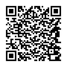 Código QR para número de teléfono +14842000960