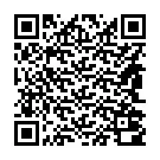 QR-код для номера телефона +14842000965