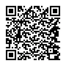 QR код за телефонен номер +14842000972