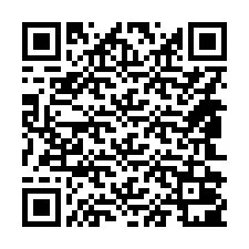 QR-код для номера телефона +14842001059