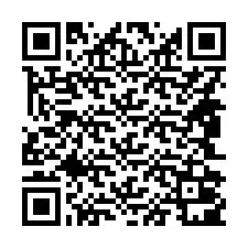 QR-koodi puhelinnumerolle +14842001062