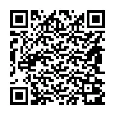 QR-kood telefoninumbri jaoks +14842001065
