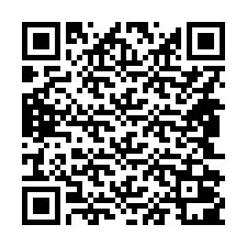 Codice QR per il numero di telefono +14842001066