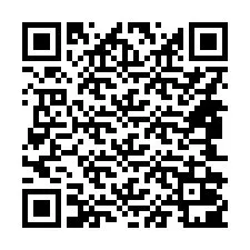 Codice QR per il numero di telefono +14842001083