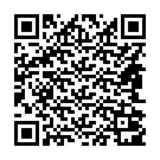 QR kód a telefonszámhoz +14842001087